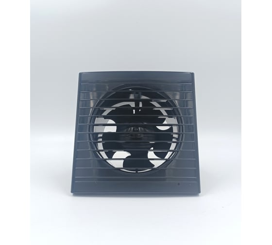 Изображение товара Вентилятор осевой вытяжной ВИЕНТО тяговый выключатель, 125СВ STILL (240 м3), черный ВИЕНТО 125СВ STILL black