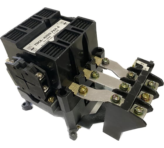 Изображение товара Пускатель электромагнитный ООО ЭТК ПМА-4200 УХЛ4 В, 380В/50Гц, 2з+2р, 63А, с реле РТТ-22100000000287