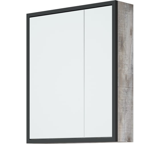 Изображение товара Зеркало-шкаф Corozo "Айрон 60", черный-антик SD-00000278