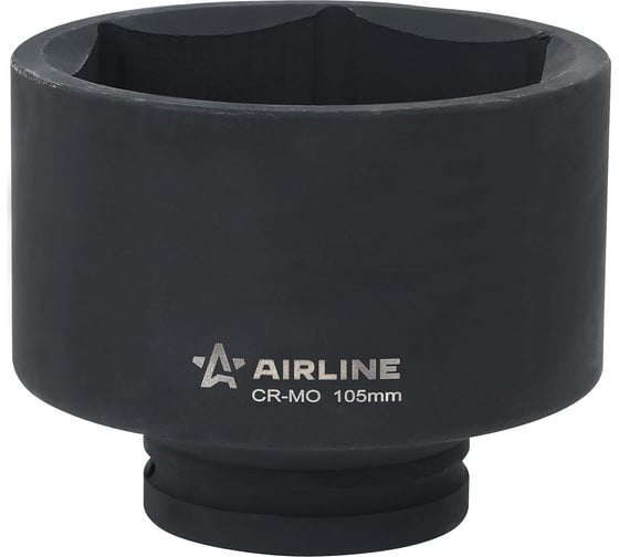 Изображение товара Головка ударная торцевая шестигранная 3/4"DR, 105 мм, L=110 мм Airline ATAS134