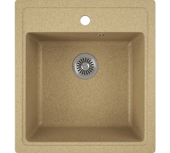 Изображение товара Мойка кухонная GreenStone песочная GRS-01-302