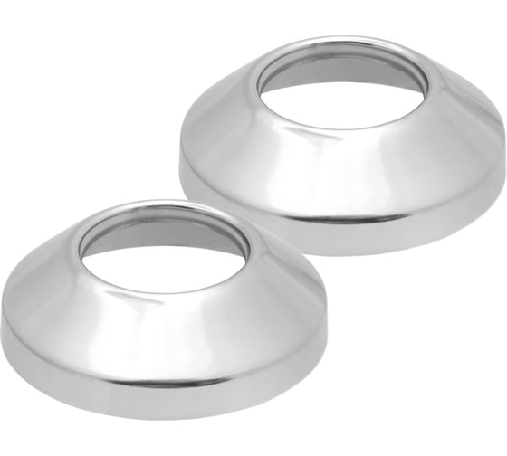 Изображение товара Чашка декоративная отражатель MasterProf 1", 65x32x20 мм, конус, нержавеющая сталь, хром, 2 шт ТД.030802.2