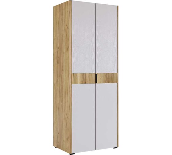 Изображение товара Шкаф двухдверный Адам дуб крафт золотой/белое дерево MSA-03.2563