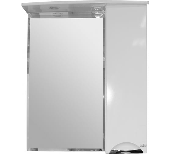 Изображение товара Навесной шкаф Mixline КАССИОПЕЯ правый, с подсветкой, ПВХ 524705