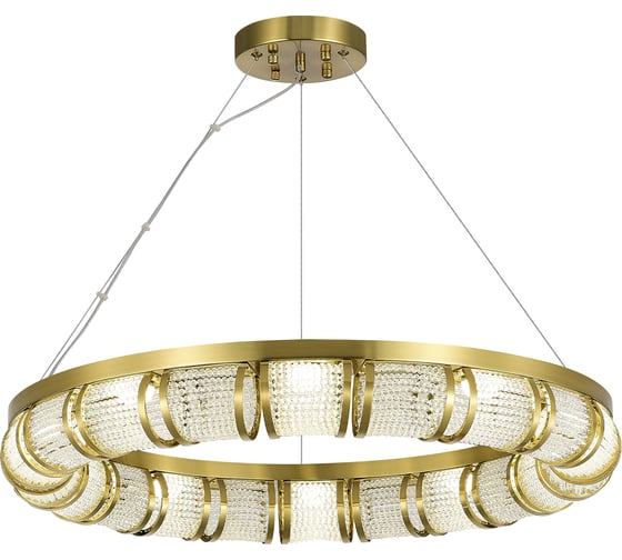 Изображение товара Светильник подвесной ST LUCE Латунь/Прозрачный LED 1*50W SL6011.303.01