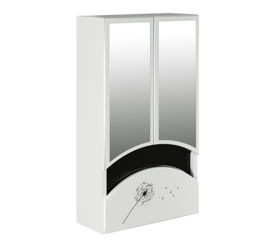 Изображение товара Навесной шкаф Mixline РАДУГА-46 одуванчик, белый, без подсветки 528041