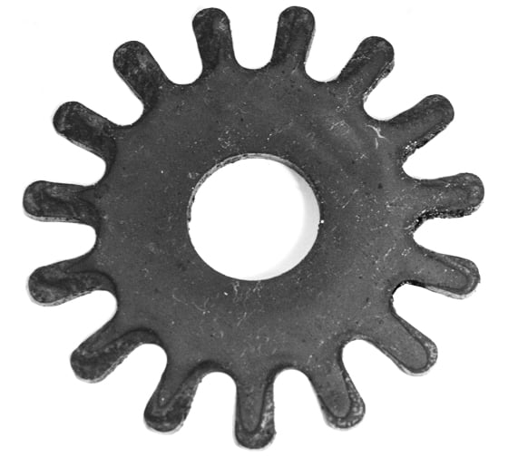 Изображение товара Набор шарошек (звездочек) 50х2х14 тупозубых для правки шлифовальных кругов, 50шт Beltools ri.252.25