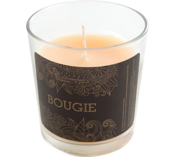 Изображение товара Свеча Волшебная страна Charm Aroma в стакане, Капучино 007901