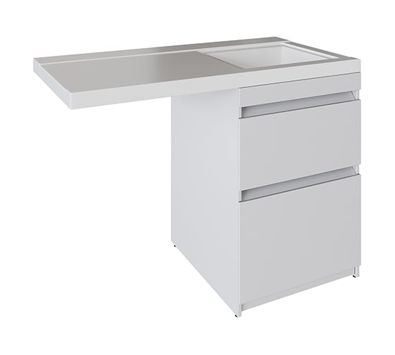 Изображение товара Тумба для ванной комнаты Mixline СОЗВЕЗДИЕ-56 под умывальник/над стиральной машиной Сosmos -120/110 542898