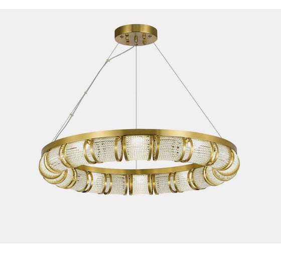 Изображение товара Светильник подвесной ST LUCE Латунь/Прозрачный LED 1*65W SL6011.313.01