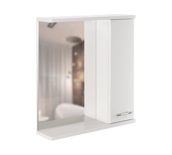 Изображение товара Навесной шкаф Mixline Росток 65 правый, без подсветки, ПВХ 536050