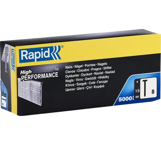 Изображение товара Закаленные супертвердые гвозди Rapid тип 300, 15 мм, 5000 шт. 40100532