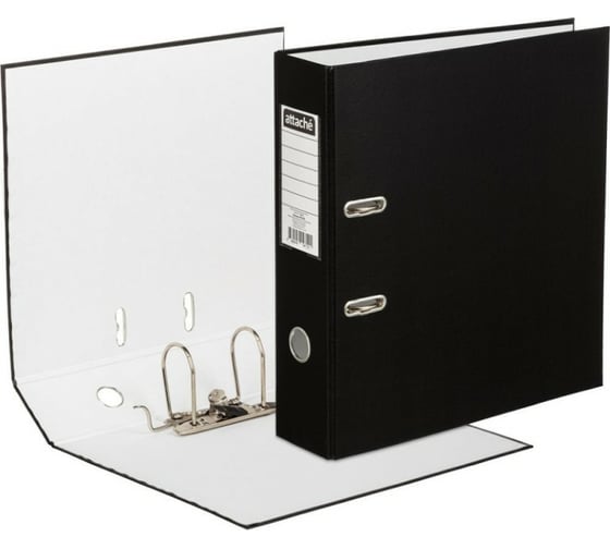 Изображение товара Папка-регистратор Attache Экономи 80 мм, черный 993258