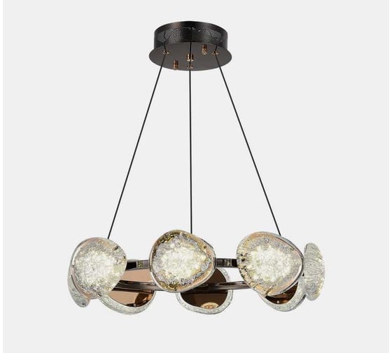 Изображение товара Светильник подвесной ST LUCE Черный/Золотистый LED 1*64W 4000K SL6018.203.64