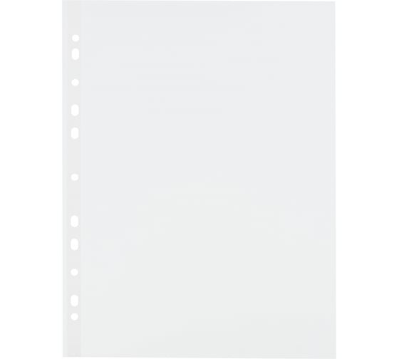 Изображение товара Папка файл-вкладыш Attache А4 40мкм с перфорацией,100 шт, рифленая 919049