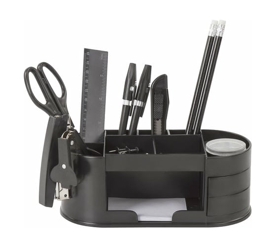 Изображение товара Канцелярский набор STAFF Омега 16 предметов, невращающаяся конструкция 231080