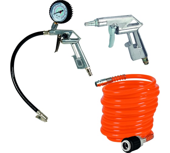 Изображение товара Набор аксессуаров для накачки шин 3 предмета для компрессора Einhell 4132741