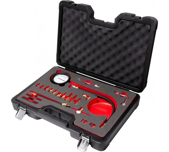 Изображение товара Тестер давления топлива Forsage 0-140 psi, 0-10 bar, в кейсе"Premium" F-919G1AD(25875)
