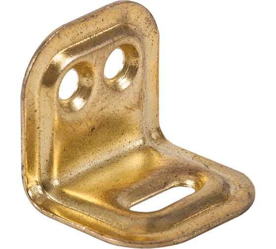 Изображение товара Регулируемый уголок VORMANN 25х25х30х1 мм, оцинкованный, цвет: латунь 00165 025 V