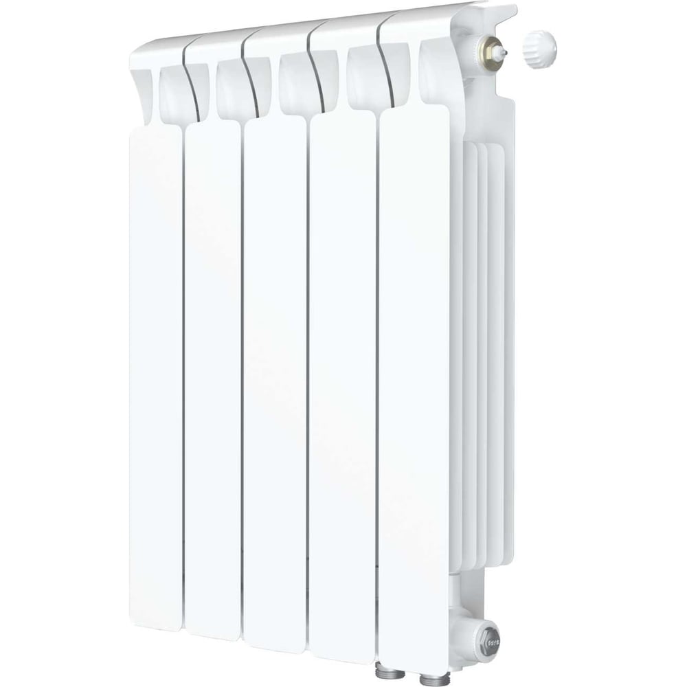 Изображение товара Биметаллический радиатор RIFAR MONOLIT Ventil 500 05 секц. настенный нижн. прав.