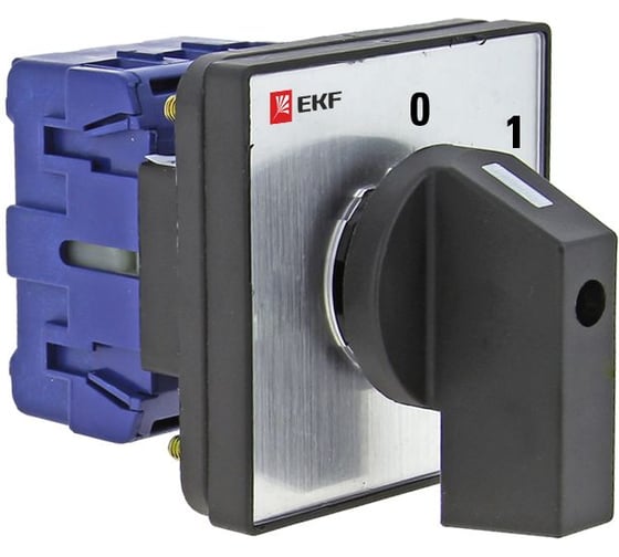 Изображение товара Кулачковый переключатель EKF ПК-1-12, 25А 2P "0-1" PROxima pk-1-12-25
