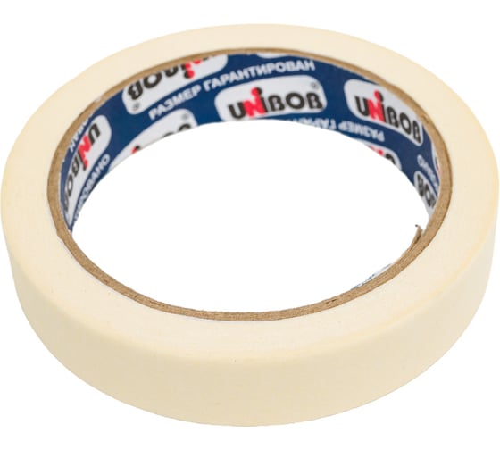 Изображение товара Малярная клейкая лента UNIBOB 19 мм х 25 м 214976