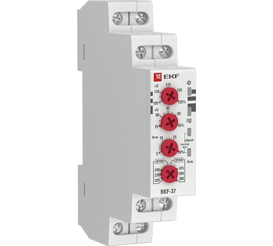 Изображение товара Реле контроля фаз EKF RKF-37 PROxima rkf-37