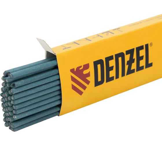 Изображение товара Электроды DER-3 диаметр 2.5 мм, 1 кг, рутиловое покрытие Denzel 97501