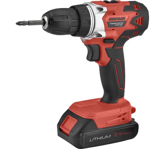 Изображение товара Аккумуляторная дрель-шуруповерт Парма ДША-02-1521/2Li 02.021.00013