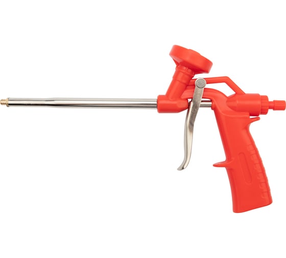 Изображение товара Пистолет для монтажной пены REXANT пластиковый усиленный с конфузором и регулировкой-трещоткой 12-7303