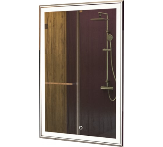 Изображение товара Зеркало mixline Мелис 600х800 сенсорный выключатель, светодиодная подсветка 545202