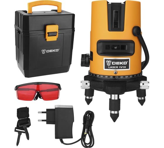 Изображение товара Лазерный уровень DEKO DKLL02RB SET1 065-0275