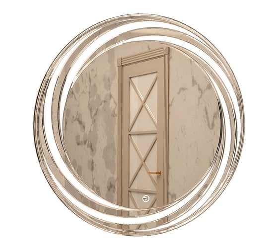 Изображение товара Зеркало Mixline Беатрис D800 сенсорный выключатель, светодиодная подсветка 544020