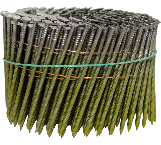 Изображение товара Барабанный гвоздь Foxweld AERO c винтовой накаткой, 2,5 х 70 мм, лента 300 шт /C90/ 6781