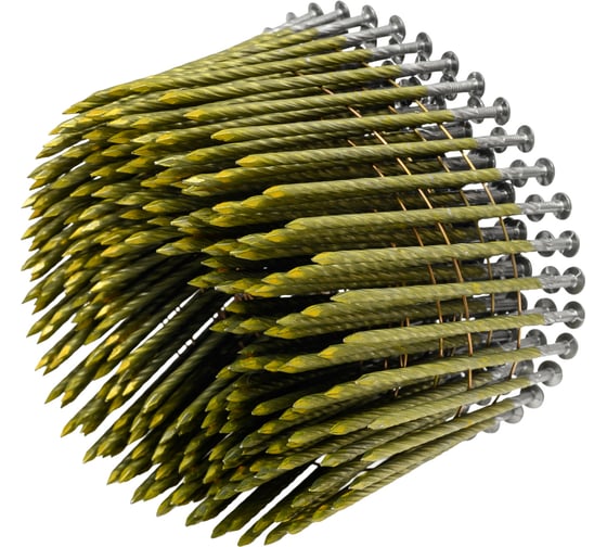 Изображение товара Барабанный гвоздь FOXWELD AERO c винтовой накаткой, 2,8 х 80 мм, лента 250 шт /C90/ 6782