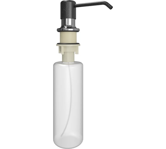 Изображение товара Дозатор для жидкого моющего средства Mixline объем 330 мл ML-D01 черный 308 541468