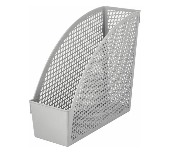 Изображение товара Вертикальный лоток STAFF Profit для бумаг, 270х100х250 мм, сетчатый, полипропилен, серый, 237252