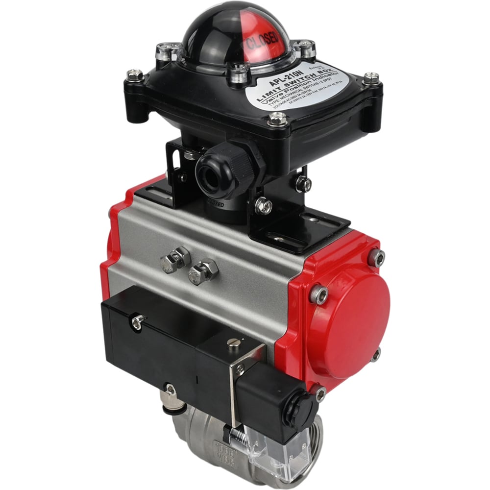 Изображение товара Кран шаровой DN.ru КШМП.316.230-ISO Ду32 Ру63 нержавеющая сталь профессиональный