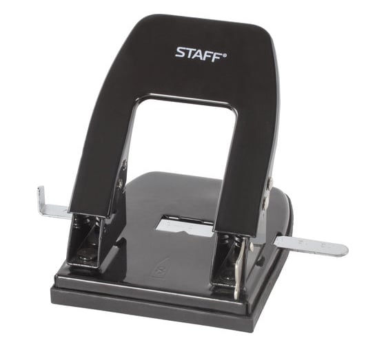 Изображение товара Металлический дырокол STAFF Manager, до 30 листов, черный, 224650