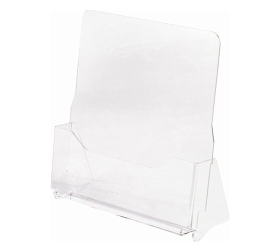 Изображение товара Настольная подставка STAFF для рекламных материалов 240х215х32 мм, А4 291172