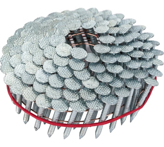 Изображение товара Кровельный барабанный гвоздь FOXWELD AERO c кольцевой накаткой, 3,1 х 32 мм, лента 120 шт /C45/ 6775