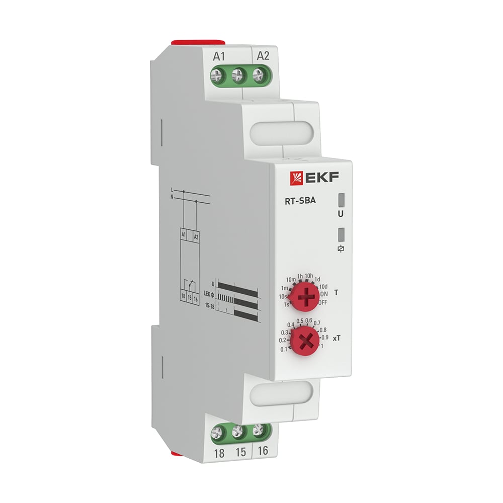 Изображение товара Реле времени EKF PROxima rt-sba для автоматизации схем до 240 В