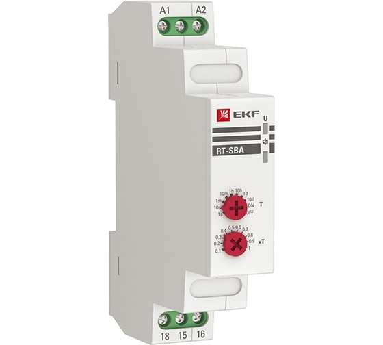 Изображение товара Реле времени EKF RT-SBA, 12-240В, PROxima rt-sba-12-240