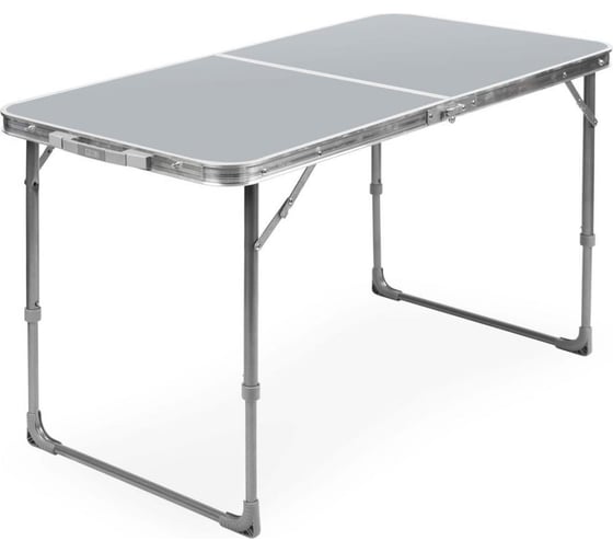 Изображение товара Складной стол Nika 6 серый металлик ССТ6/1