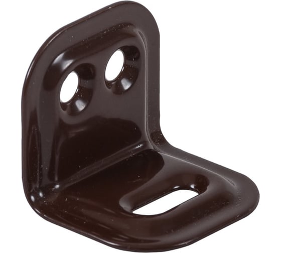 Изображение товара Регулируемый уголок VORMANN 25х25х30х1 мм, оцинкованный, цвет: коричневый 00165 025 B