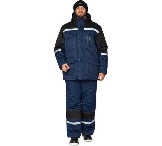 Изображение товара Костюм мужской утепленный Прабо Азимут синий р-р 44-46/182-188 15589