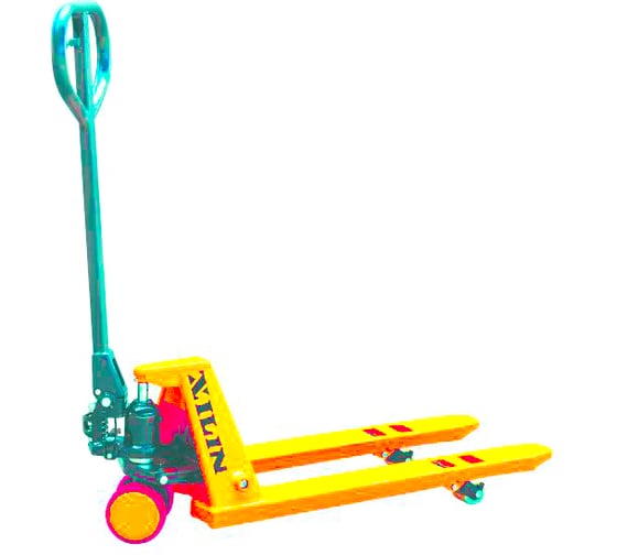 Изображение товара Гидравлическая тележка TOR XILIN г/п 500 кг WF мини полиуретан. колеса 1005768