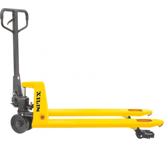 Изображение товара Гидравлическая тележка TOR XILIN г/п 2500 кг BFT 550x1150, 4 направления полиуретан. колеса 1006381