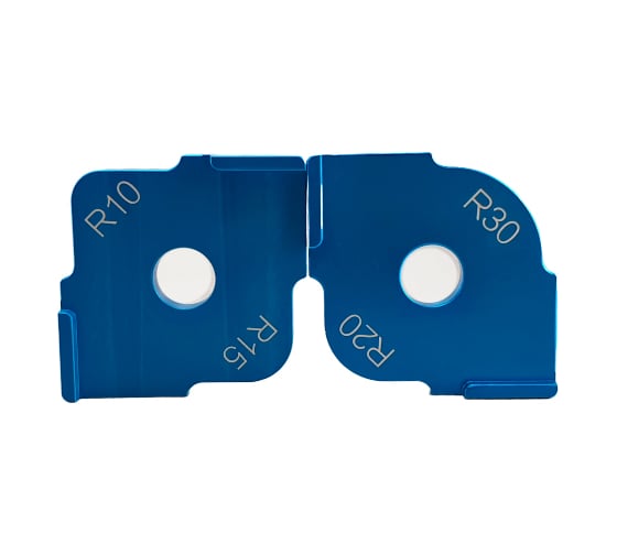 Изображение товара Набор копировальных радиусных шаблонов Uniq tool R=10;15;20;30 80x80 UTT-0021