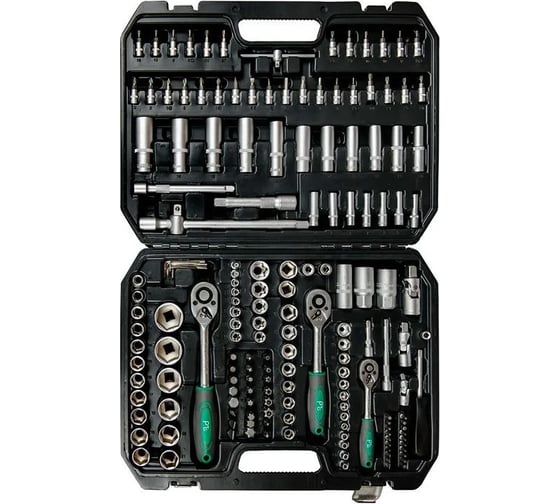 Изображение товара Набор инструмента AIST 171 пр. 4-32мм, 1/4 ,3/8 ,1/2, 6-гр. / PTL171 00-00024742